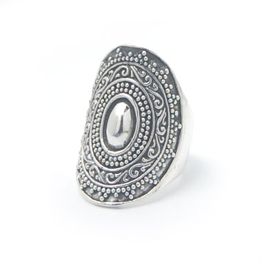 Bali unique silver ring